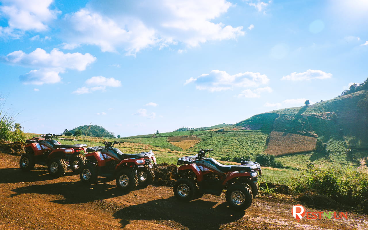 ATV driving routes in Chiang Mai